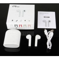 China Factory best sell headphone sport earphones i7S TWS wireless earbuds with charging case