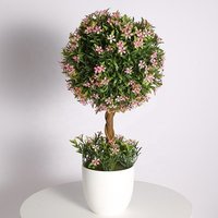 Cheap artificial small desktop bonsai decorative plants potted for home decoration