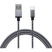 Best Quality Android Usb Cable Nylon Braided Pass 2A 1M/2M/3M Data Charging Electric Wire Micro Usb Cable For Amazon Standard
