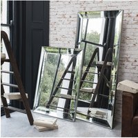 Conrad Bevel Mirrored Frame Rectangular Accent Wall Mirror