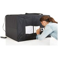 Desktop LED mini photo studio Folding portable Photography food cake product for mobile phone cellphone