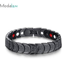 OEM ODM Fashionable expandable major stainless magnetic bracelets china