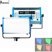 foshan yidoblo A2200C 140W RGB+W LED led panel light with LCD Screen Phone App Remote Control as arri video cinema equipment