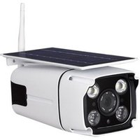 outdoor hd 960p pir motion led street light wireless wifi solar camera