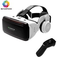 3D VR glasses for game controller virtual reality home gaming movie 3D video glasses optional gamepad
