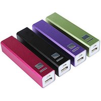 Portable Mini Power Bank Promotion Metal Consumer Electronics Power Bank Mobile Charger 2600mah