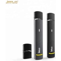 China wholesale e cig dry herb vaporizer pod vape kit flat battery private label electronic cigarette
