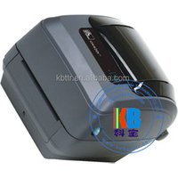 Printer GK420t GX430T direct adhesive thermal barcode polyester fabric satin label printing zebra label printer