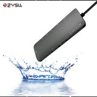 New Style 9 in 1 usb-c usb type-c hub type c to USB 3.0 with 4K hd rj45 3.5mm earphone jack PD 3.0 charging adapter