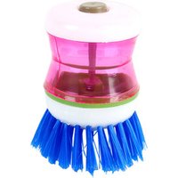 Eco-friendly household cleaning brush, portable plastic washing brush in kitchen