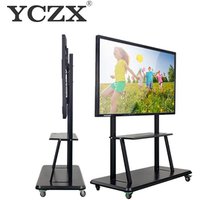 Factory price 98 inch all in one pc computer i7 4gb wall mount for built-in 2pcs speaker for classrooms teaching whiteboard