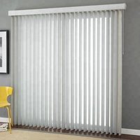 Home Decorative Wholesale Custom Polyester Modern Vertical Blind Patio Door Vinyl Vertical Shade Blind
