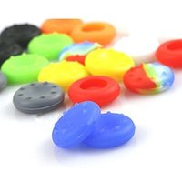 Silicone Controller Thumb Grips Cap Cover for Sony Play Station 4 PS4 PS3 XBOX 360 thumbsticks Game Accessories
