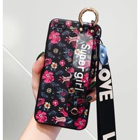 Hot Selling Luxury Neck Strap Lanyard Cell Phone Case Wristlet PU Phone Cases for iPhone X 8 8plus 7 7plus 6 6plus
