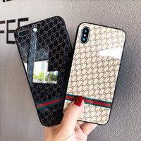 Hot New Brand TPU Tempered Glass Phone Case Back Cover For Apple iPhone X/XS/XR/XS MAX Luxury Shockproof Capa For iPhone