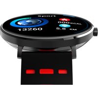 2019 DIY watch face waterproof colorful full touch round HD screen bracelet watch with stepsheart ratesport tracking