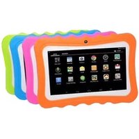 tablet 7 inch 1024*600 ips children educational learning android kids tablet with silicon case stand