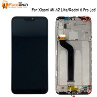 Original LCD Display For Xiaomi Mi A2 Lite/Redmi 6 Pro LCD Display Screen Touch+Frame Assembly For Xiaomi Mi A2 Lite Lcd Screen