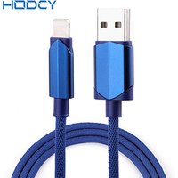 10pcs Nylon Braided USB Cable Data Sync Phone Charger Cable 1M 2M 3M USB Charger Cable for iPhone Charger