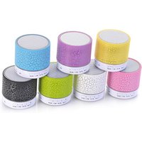 New custom A9 speaker hot selling A9 outdoor speaker colorful led light speaker with audio cable