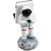 Creative resin Astronaut shape plastic mobile phone holder