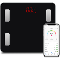 2019 New Product Portable 150Kg Automatic Smart Adult Body Bluetooth Electronic Digital Weighing Scale