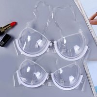Disposable Transparent Silicone Bra Cups