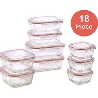 Borosilicate Glass Meal Prep Container Heatable Design