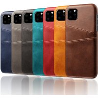 2019 New Shockproof Card Slot Wallet TPU PU Leather Cellphone Mobile Phone Cover Case for iPhone 11 Pro Max