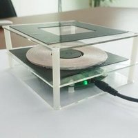 Support QI charging 3cm long distance Wireless charging transmitter module in funiture embedded