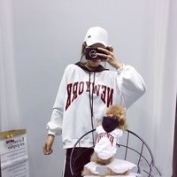 Wholesale pet clothes spring Autumn matching dog and owner clothes outfits Hooded letter printing dog clothing