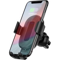 DEVIA fast charging car mount holder 10w Qi wireless car charger