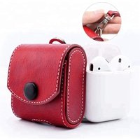 Hot Sale Case For AirPods, Snap Closure Protective Cover Carrying Pouch Pocket, with Holding Strap Charging Case