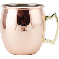 Engraved Hammered Stainless Steel Moscow Mule Mugs