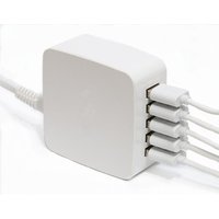Mobile phone accessories 40W 5V8A 5 usb port travel chargerfor iphone charger, android phone