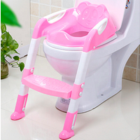 2 Colors Baby ladder Potty Training Seat Children's Potty soft baby kids toilet seat potty chair