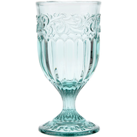 Amber Water Goblets Drinking Glass