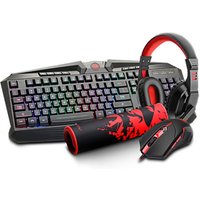 Hot Selling Good Quality Ergonomic Colorful LED Backlit Optical Combo Keyboard Headphone Gaming Mouse