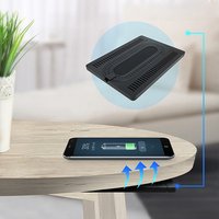 New launched desktop anti-theft space wireless charger for Coffee shop Restaurant bar