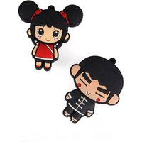 Creative design high speed usb 3.0 custom 2D cartoon character shape usb flash pen drive