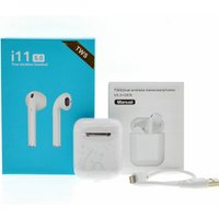 2019 Wireless Earbuds bluetooth wireless Earphone earpod i11 tws with Mic Truly Wireless Earpiece Noise Canceling