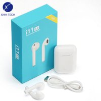 2019 Tws Wireless Headphones Touch I11 Tws Blue Tooth Siri Dual Call V5.0 Earphone Blue Box Audifonos Inalambricos Earbuds