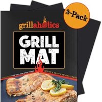 Amazon Fire Resistant Best BBQ Non Stick Grill Sheet 50*40cm Teflon Cooking Mat