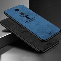 For Xiaomi Redmi Note 5 Case Cloth Distressed Hard Back Cover Soft Frame Fabric Fundas Xiomi Redmi Note 5 Pro Note5 Phone Cases