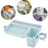 Sponge Kitchen Box Draining Rack Dish Self Draining Sink Storage Rack Kitchen Organizer Stands Utensils Towel Rack
