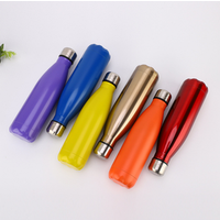 Wholesale BPA free double walled insulated sport cola water bottle with custom logo