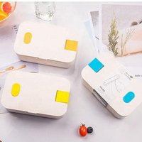 Leakproof Wheat Straw Lunch Box