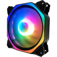 Coolmoon Rubik's Cube 2 Factory Price PC heatsink fan LED Controller RF remote control computer case 120mm rgb fan
