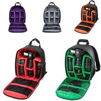4 colors Camera Backpack Bag Waterproof Scratchproof Photo Video Travel Outdoor Hiking Camera Bag for Canon Camera Backpack