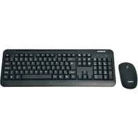 SATE- Brand stocked factory produce 2.4Ghz computer wireless keyboard and mouse AK-725G